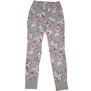 Hollister Polar Bear Waffle Pants Holiday Winter Pajana Loungewear Womens Medium